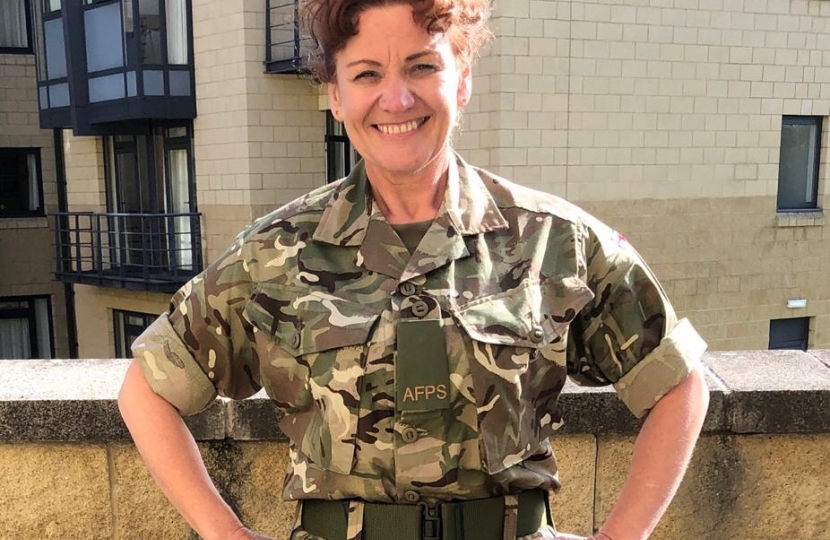 Sarah Atherton Mp Joins The Armed Forces Parliamentary Scheme Sarah Atherton